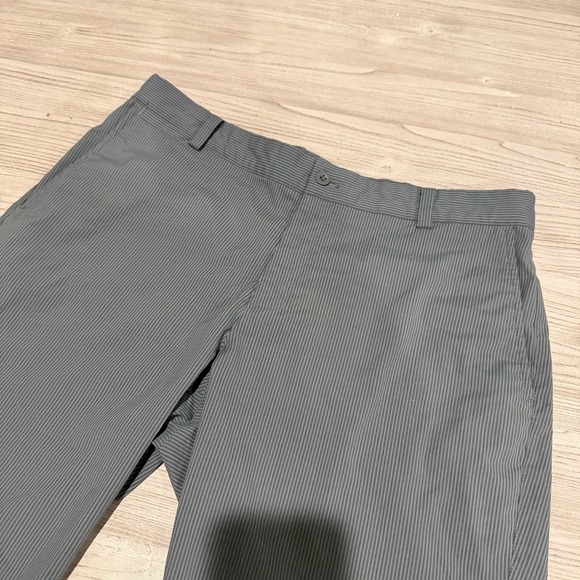 Nike Golf Tour Performance Dri-Fit Pants Gray Patterned Grey Stripes Men 34 x 30 - Picture 8 of 9